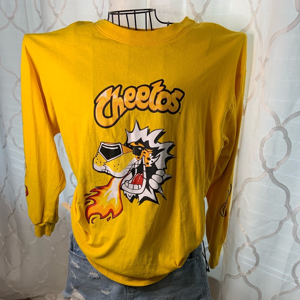 Long sleeve Cheeto girl shirt